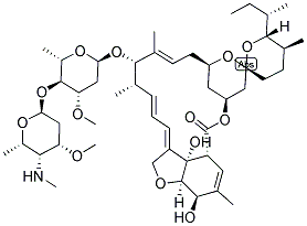 甲氨基阿维菌素苯甲酸盐 结构式