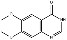 6,7-二甲氧基喹唑啉-4-酮, 13794-72-4, 结构式