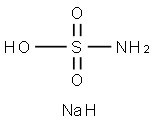 氨基磺酸钠, 13845-18-6, 结构式