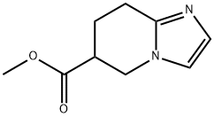 5,6,7,8-四氢咪唑并[1,2-A]吡啶-6-羧酸甲酯, 139183-98-5, 结构式
