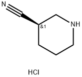 (3R)-piperidine-3-carbonitrile hydrochloride Struktur