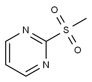 2-甲磺酰基嘧啶, 14161-09-2, 结构式