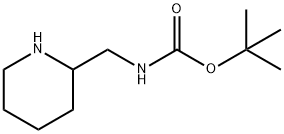 2-(叔丁氧羰基氨基甲基)-哌啶, 141774-61-0, 结构式