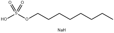 辛基硫酸钠, 142-31-4, 结构式