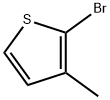 2-溴-3-甲基噻吩 结构式