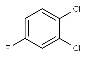 1,2-二氯-4-氟苯, 1435-49-0, 结构式