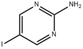 2-氨基-5-碘嘧啶, 1445-39-2, 结构式