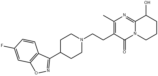 帕潘立酮, 144598-75-4, 结构式