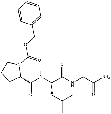 Z-PRO-LEU-GLY-NH2 结构式