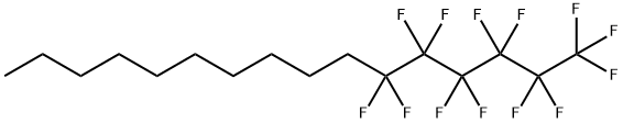 1-(PERFLUORO-N-HEXYL)DECANE Struktur