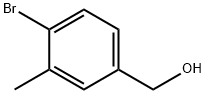 4-ブロモ-3-メチルベンジルアルコール 化学構造式