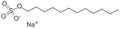 十二烷基硫酸钠 结构式