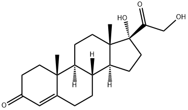 脱氧可的松, 152-58-9, 结构式