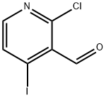 2-氯-4-碘吡啶-3-甲醛, 153034-90-3, 结构式