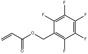 PENTAFLUOROBENZYL ACRYLATE, 153614-61-0, 结构式