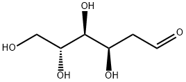 2-脱氧-D-葡萄糖, 154-17-6, 结构式