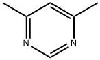4,6-二甲基嘧啶, 1558-17-4, 结构式