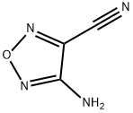 1,2,5-Oxadiazole-3-carbonitrile,4-amino-(9CI) Structure