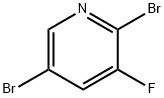 2,5-二溴-3-氟吡啶 结构式