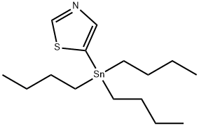 三丁基噻唑-5-锡 结构式