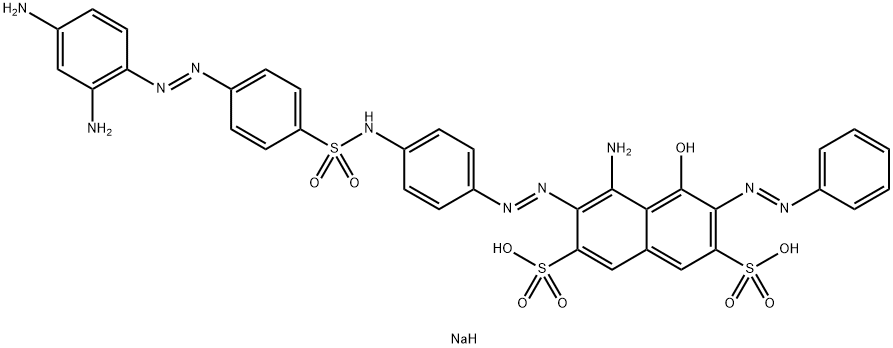 酸性黑 234, 157577-99-6, 结构式