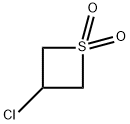 3-クロロチエタン1,1-ジオキシド 化学構造式