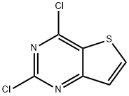 2,4-二氯噻吩并[3,2-D]嘧啶, 16234-14-3, 结构式