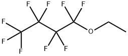 Ethyl nonafluorobutyl ether Struktur