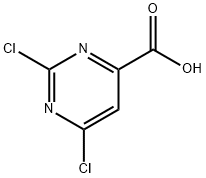 2,6-二氯嘧啶-4-羧酸甲酯, 16492-28-7, 结构式
