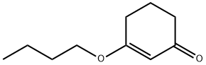 3-ブトキシ-2-シクロヘキセン-1-オン 化学構造式