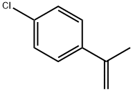 4-クロロ-α-メチルスチレン 化学構造式