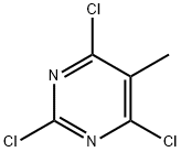 2,4,6-三氯-5-甲基嘧啶, 1780-36-5, 结构式