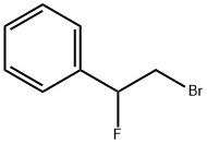 (2-ブロモ-1-フルオロエチル)ベンゼン 化学構造式