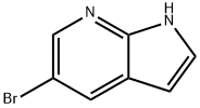5-溴-7-氮杂吲哚 结构式