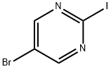 5-溴-2-碘嘧啶 结构式