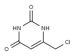 6-(氯甲基)脲嘧啶 结构式