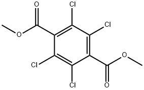 氯酞酸二甲酯, 1861-32-1, 结构式