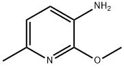 6-甲基-2-甲氧基-3-氨基吡啶 结构式