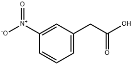 3-硝基苯乙酸, 1877-73-2, 结构式