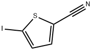 5-碘-2-噻吩甲腈, 18945-81-8, 结构式