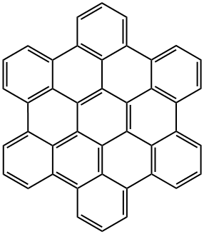 1.12,2.3,4.5,6.7,8.9,10.11-HEXABENZOCORONENE Struktur