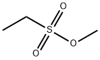 エタンスルホン酸メチル 化学構造式