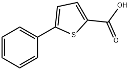 5-苯基噻吩-2-羧酸, 19163-24-7, 结构式