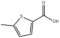 5-甲基-2-噻吩甲酸 结构式