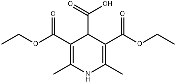 2,6-DIMETHYL-1,4-DIHYDRO-PYRIDINE-3,4,5-TRICARBOXYLIC ACID 3,5-DIETHYL ESTER Struktur