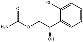 2-(2-CHLOROPHENYL)-2-HYDROXYETHYL CARBAMATE Struktur