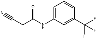 2-CYANO-N-[3-(TRIFLUOROMETHYL)PHENYL]ACETAMIDE Structure