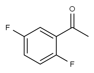 2',5'-ジフルオロアセトフェノン 化学構造式