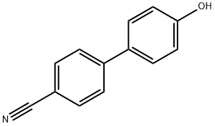 4'-Hydroxy-4-biphenylcarbonitrile Structure