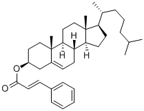 胆甾烯基肉桂酸酯, 1990-11-0, 结构式